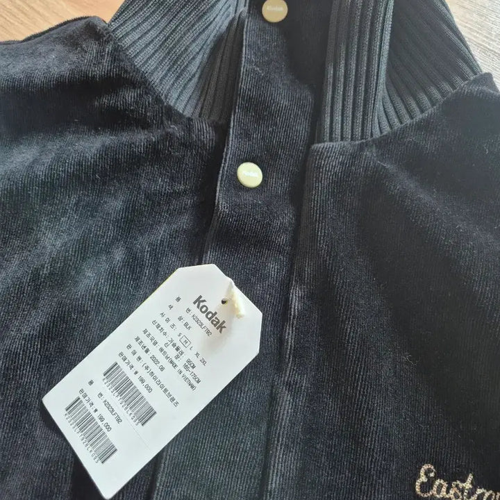 [BUNJANG] Kodak Corduroy Jacket - Black Medium / 코닥 코듀로이 자켓 새상품 /미듐