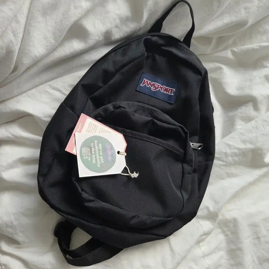 [BUNJANG] JanSport Half Pint Mini Backpack Black / 잔스포츠 하프파인트 미니 백팩 블랙