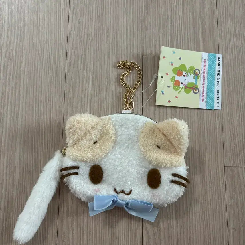 [BUNJANG] Marshmallow Cat Card Coin Purse / 일본 마슈마로 고양이 카드 동전지갑