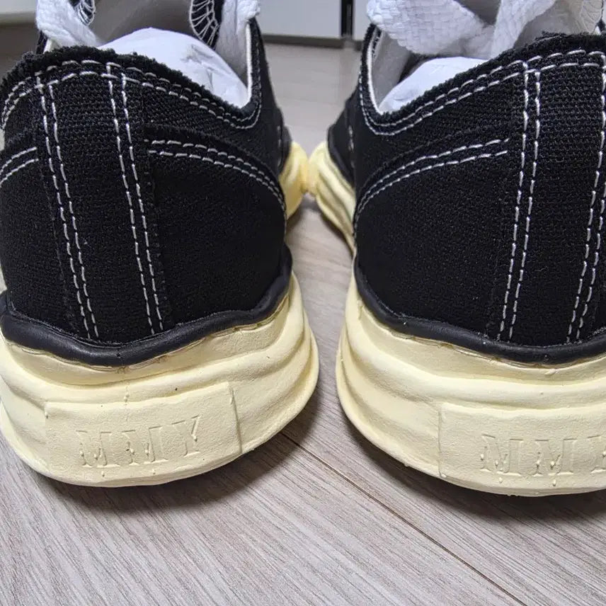 [BUNJANG] Maison Mihara Yasuhiro Peterson VL OG Canvas Low-Top Sneakers Black / 메종 미하라 야스히로 피터슨 VL OG 솔 캔버스 로우탑 스니커즈 블랙