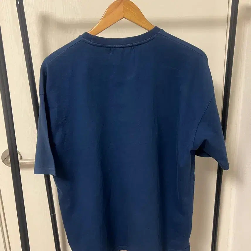 [BUNJANG] LANE Navy Short Sleeve T-shirt / LANE 남색 반팔 티셔츠 F 940