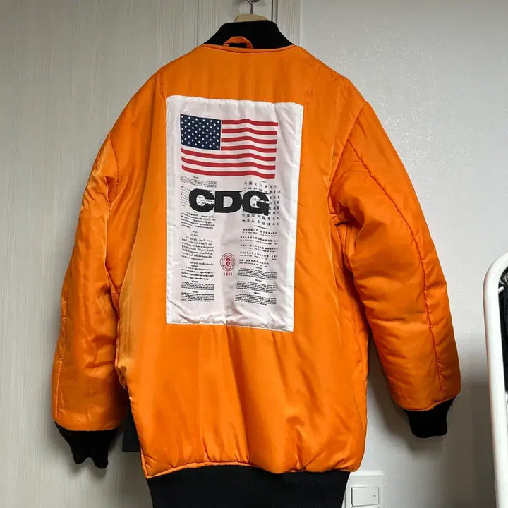 [BUNJANG] Alpha Industries x Comme des Garcons MA-1 Bomber Jacket / 알파인더스트리x꼼데가르송 MA-1