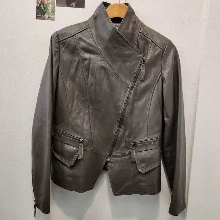 [BUNJANG] ROBO TREND Leather Jacket 77 / ROBO TREND 가죽 자켓 77사이즈