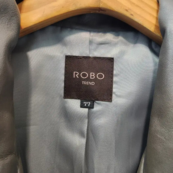 [BUNJANG] ROBO TREND Leather Jacket 77 / ROBO TREND 가죽 자켓 77사이즈