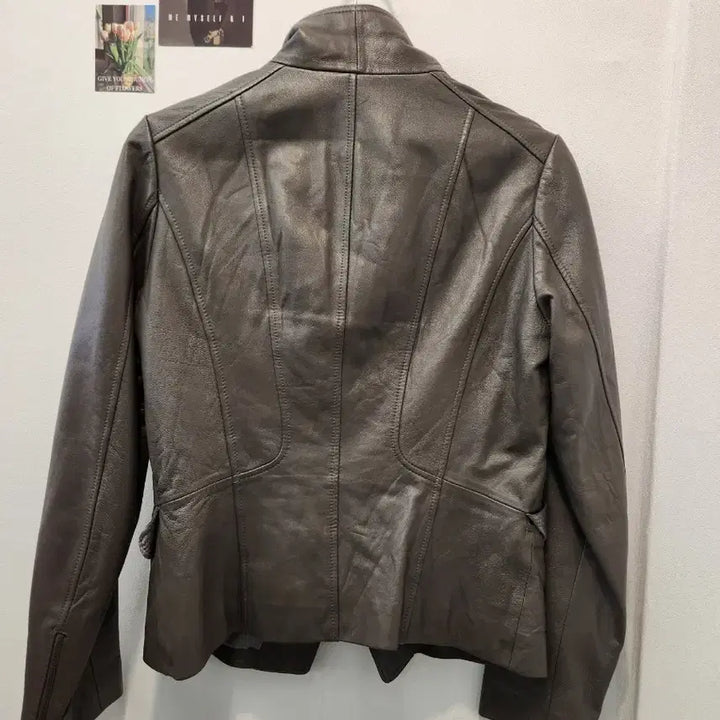 [BUNJANG] ROBO TREND Leather Jacket 77 / ROBO TREND 가죽 자켓 77사이즈