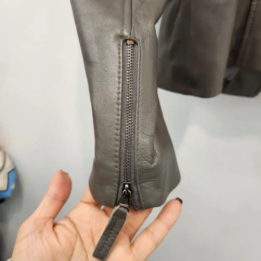 [BUNJANG] ROBO TREND Leather Jacket 77 / ROBO TREND 가죽 자켓 77사이즈