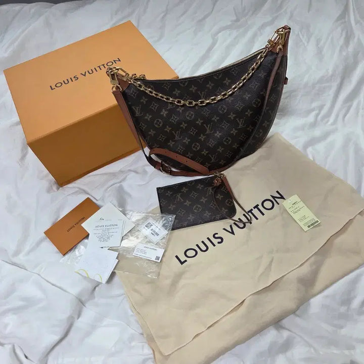 [BUNJANG] Louis Vuitton Loop Hobo Monogram Full Set / 루이비통 루프호보 모노그램 풀세트 (방수 이너백 포함)