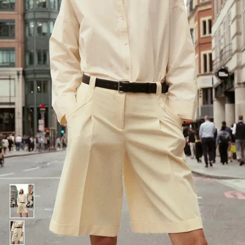 [BUNJANG] ZARA Bermuda Pants / 새상품) 자라 버뮤다 팬츠 s-m