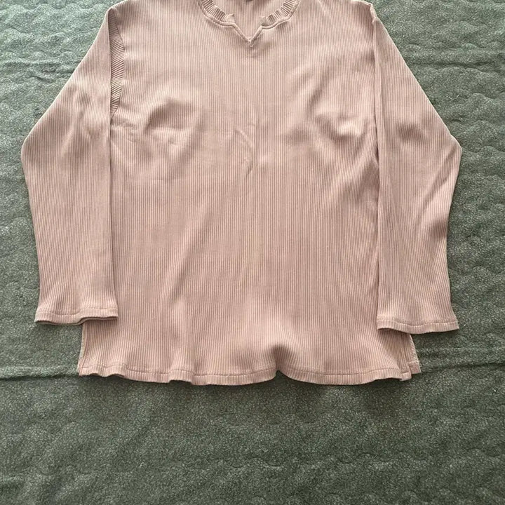 [BUNJANG] V-Neck Muscle Long Sleeve Bundle Set / 브이넥 머슬 롱슬리브 3장