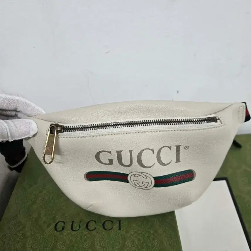 [BUNJANG] Gucci Belt Bag Hip Sack / [정품][A급] 구찌 띠로고 벨트백 힙색