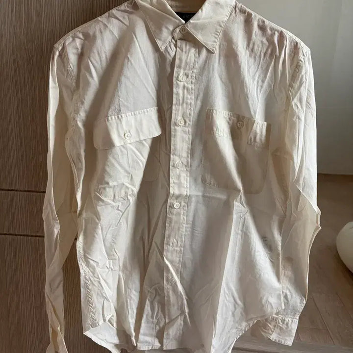 [BUNJANG] Polo Ralph Lauren Ivory Blouse / 폴로 랄프로렌 화이트 블라우스