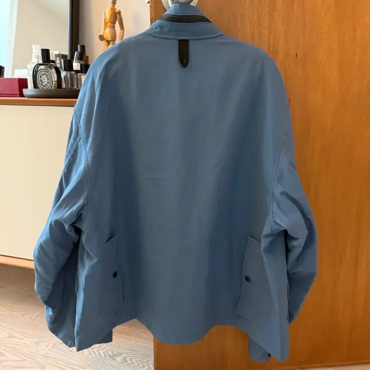 [BUNJANG] Heritagefloss Camera Jacket Blue L / 헤리티지플로스 카메라 자켓 블루 L