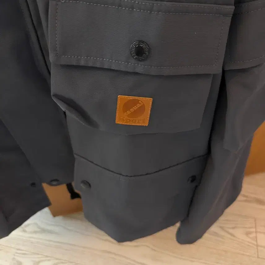 [BUNJANG] HeritageFloss Camera Jacket Charcoal L / 헤리티지플로스 카메라 자켓 차콜 L