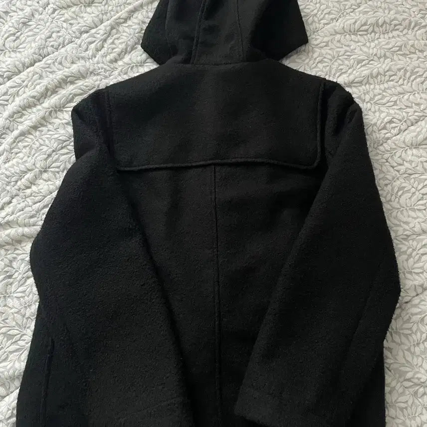 [SOLD OUT] 오헤시오 HOODED HALF COAT, BLACK