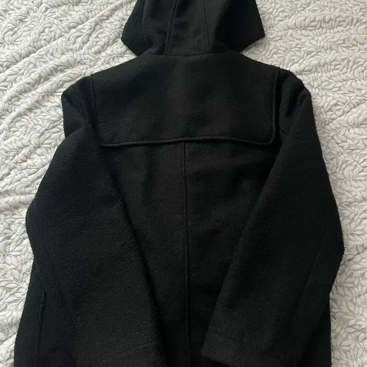 [SOLD OUT] 오헤시오 HOODED HALF COAT, BLACK