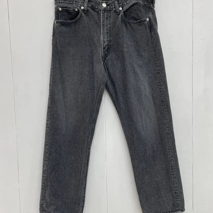 [BUNJANG] orSlow 107 Ivy Fit Black Denim Jeans / 오어슬로우(orSlow) 107 아이비 핏 블랙 데님