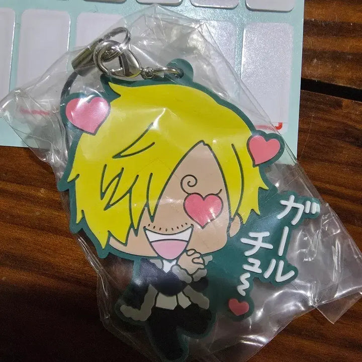 [BUNJANG] One Piece Sanji Rubber Strap / 원피스 상디 러버스트랩