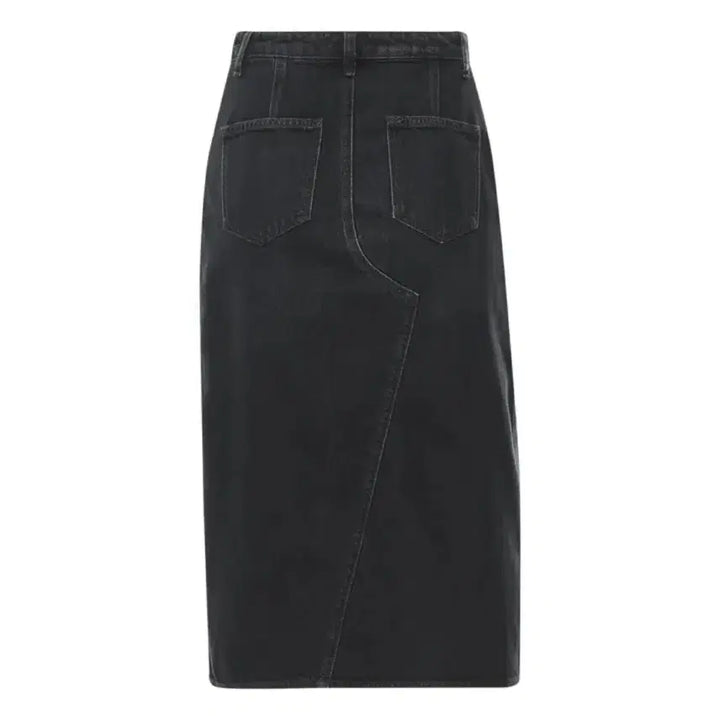 [BUNJANG] Current Elliott Asymmetric Denim Skirt 25 / 커런트엘리엇 언발란스 데님 스커트 25