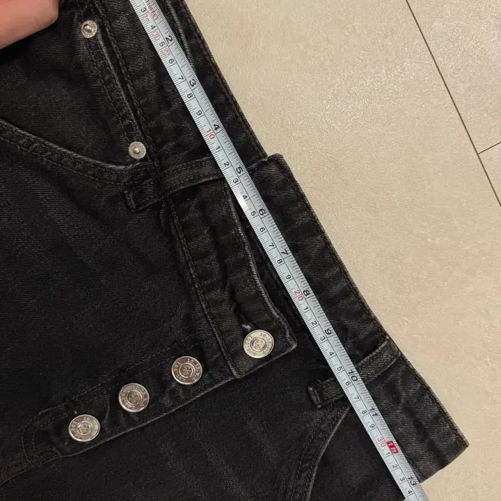 [BUNJANG] Current Elliott Asymmetric Denim Skirt 25 / 커런트엘리엇 언발란스 데님 스커트 25