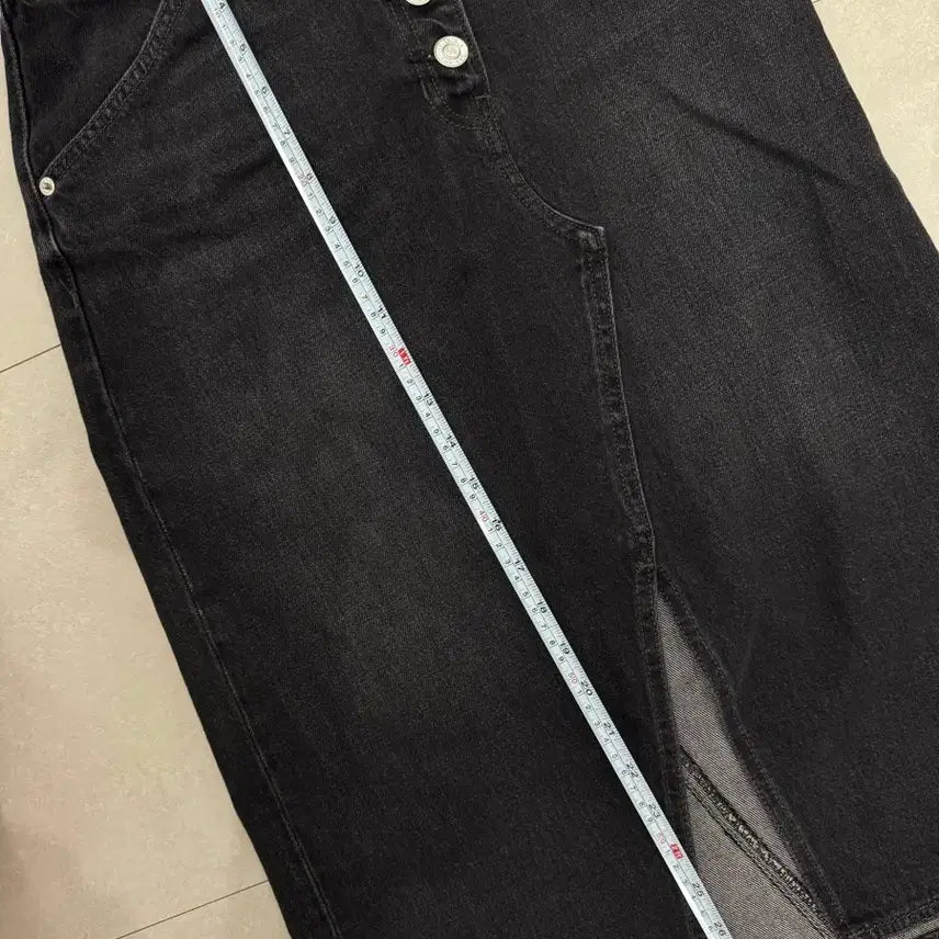 [BUNJANG] Current Elliott Asymmetric Denim Skirt 25 / 커런트엘리엇 언발란스 데님 스커트 25