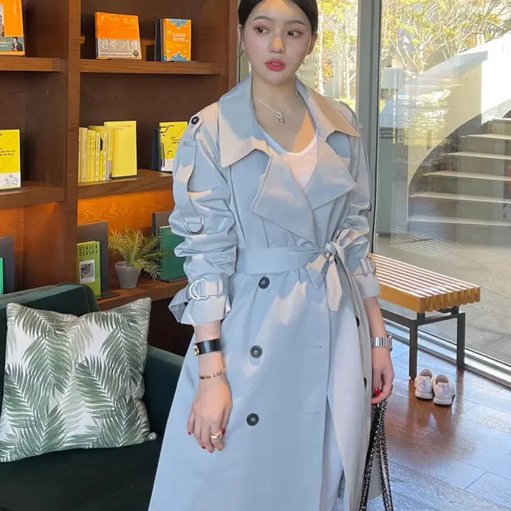 [BUNJANG] Mari Market Trench Coat / 마리마켓 디버클 트렌치코트