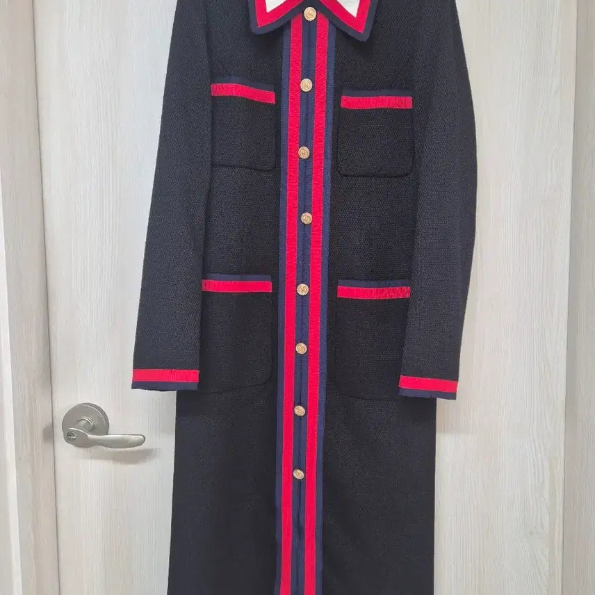 [BUNJANG] MojoSphin Red Accented Dress / 모조에스핀 레드배색 원피스