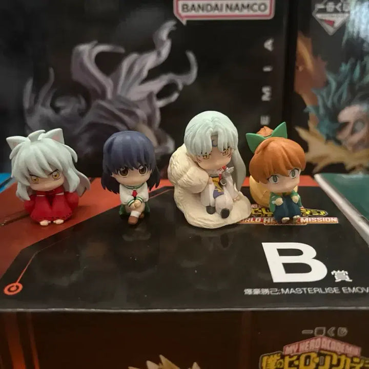 [BUNJANG] Inuyasha Marchi Voché Set / 이누야샤 마치보케 4종세트