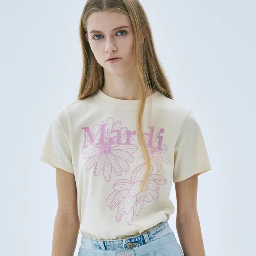 [BUNJANG] Mardi Mercredi T-shirt / 마르디 메크르디 반팔티