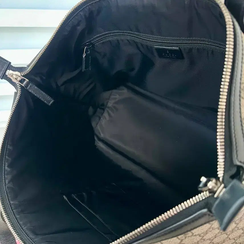 [BUNJANG] Gucci Supreme Duffle Bag / 구찌 수프림 더플백 여행가방 / 구찌 보스턴백