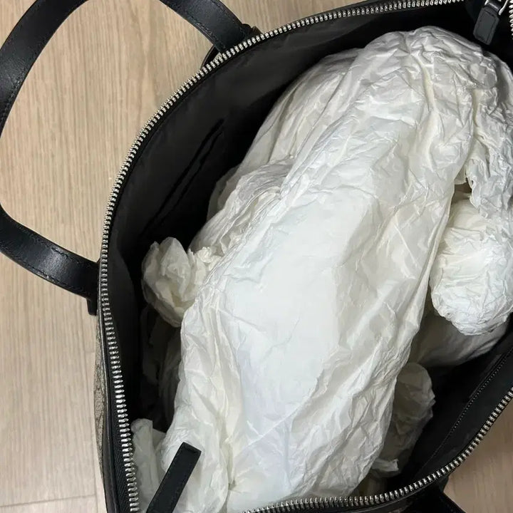 [BUNJANG] Gucci Supreme Duffle Bag / 구찌 수프림 더플백 여행가방 / 구찌 보스턴백