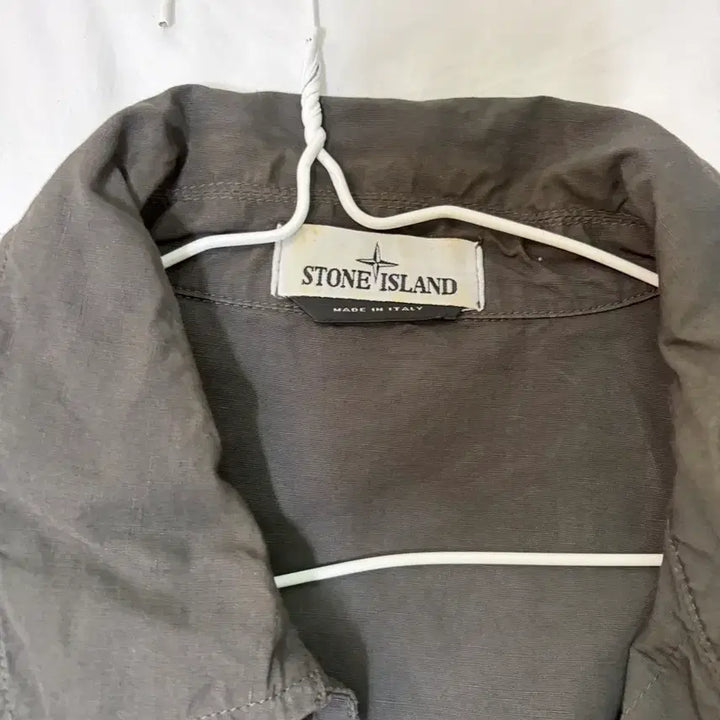 [BUNJANG] Stone Island Tela TC Cotton Jacket Dark Gray L / 스톤아일랜드 텔라 코튼 tc 자켓 다크그레이 L