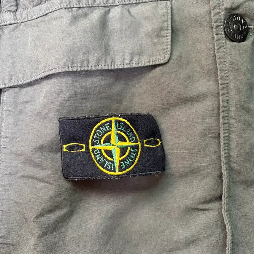 [BUNJANG] Stone Island Tela TC Cotton Jacket Dark Gray L / 스톤아일랜드 텔라 코튼 tc 자켓 다크그레이 L