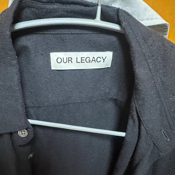 [BUNJANG] Our Legacy Black Silky Shirt / 아워레가시 블랙 실키 셔츠