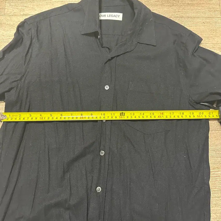 [BUNJANG] Our Legacy Black Silky Shirt / 아워레가시 블랙 실키 셔츠