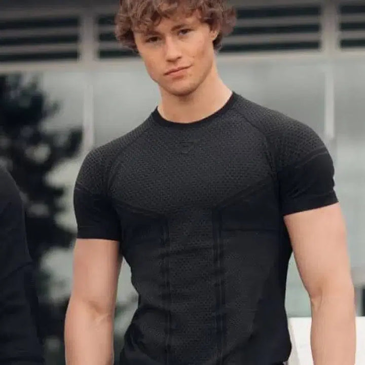 [BUNJANG] Gymshark Onyx V3 Imperial Compression T-Shirt / GYMSHARK ONYX V3 IMPERIAL COMPRESSION