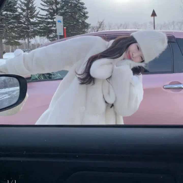 [BUNJANG] 피네 fineh 캐롤 퍼 무스탕 / 피네 fineh 캐롤 퍼 무스탕