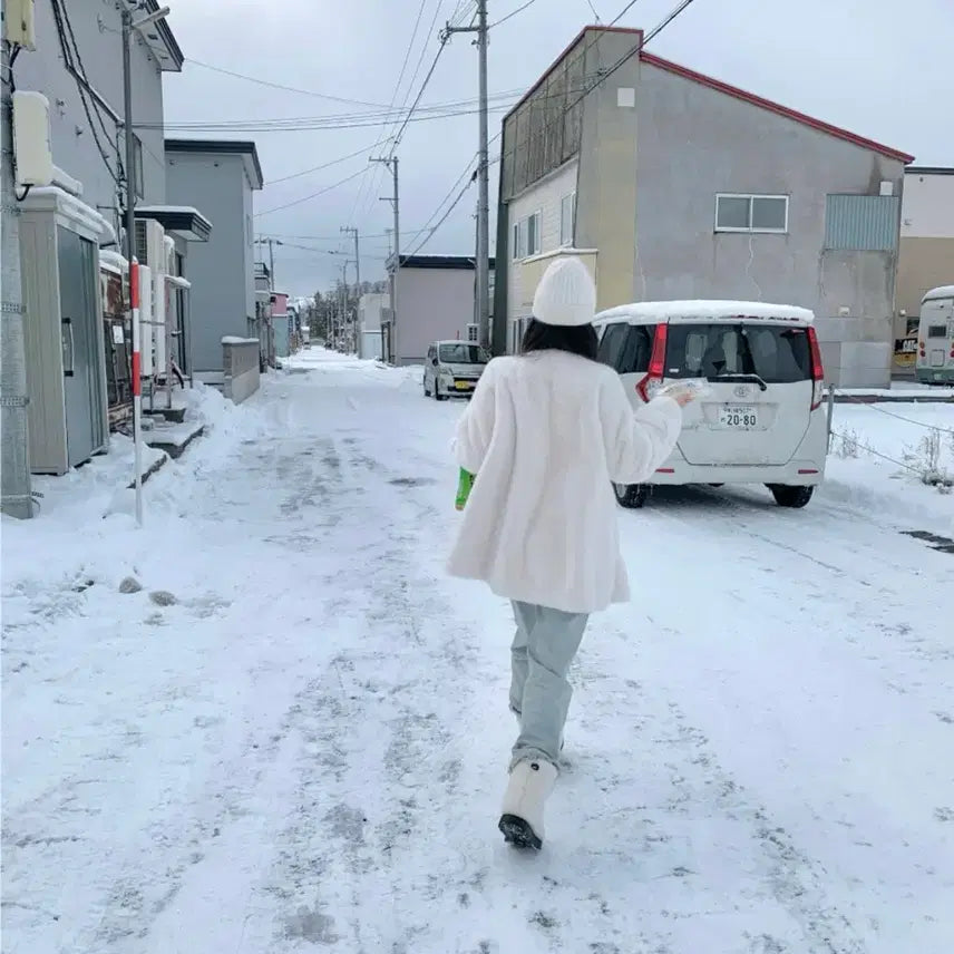 [BUNJANG] 피네 fineh 캐롤 퍼 무스탕 / 피네 fineh 캐롤 퍼 무스탕