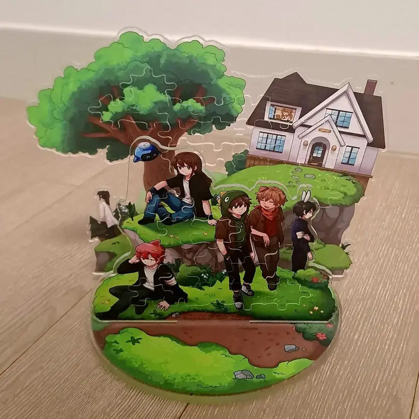 [BUNJANG] Xdinary Heroes Puzzle Acrylic Stand / 픽셀리 이웃좀 퍼즐 아크릴 스탠드