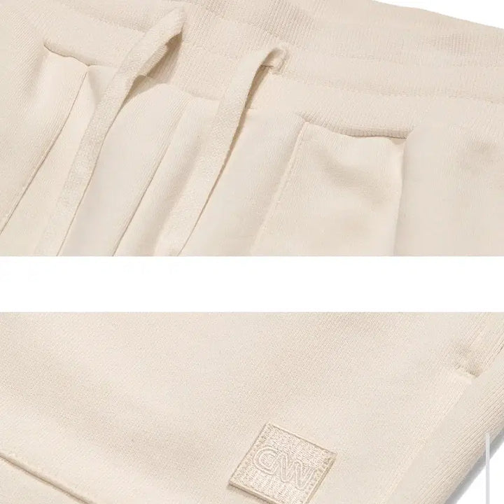 [BUNJANG] CNN Wide Pants (Black) / CNN 와이드팬츠 (블랙컬러)