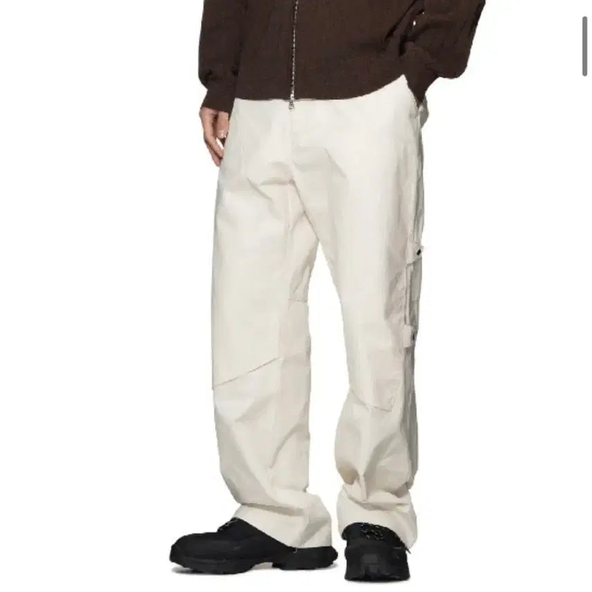 [BUNJANG] Freker Double Knee Carpenter Pants White L / [L]프리커 더블니 카펜터 팬츠 화이트 freker