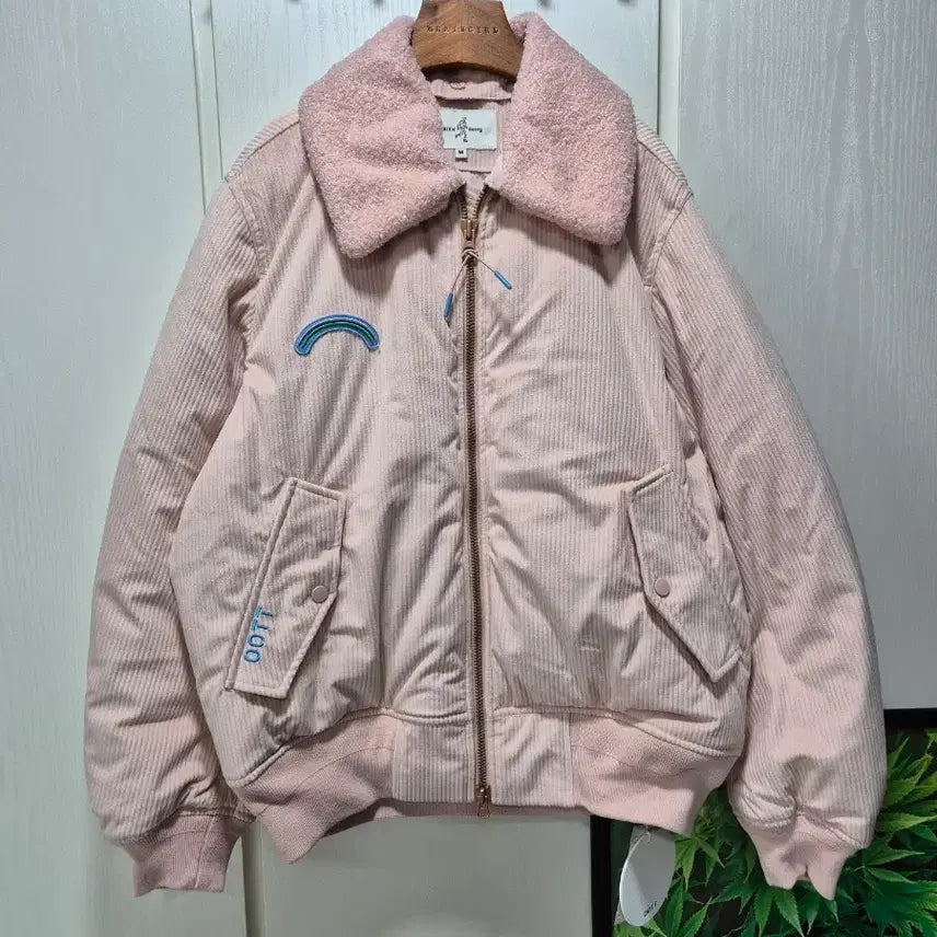 [BUNJANG] OOTT Pink Corduroy Jumper / (세일)(새상품)브랜드 OOTT. 핑크 코듀로이 점퍼