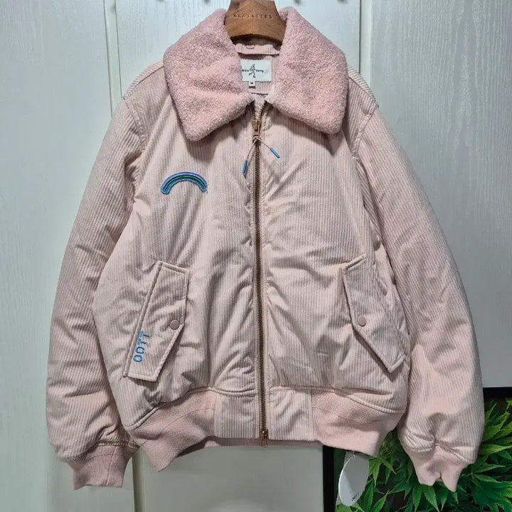 [BUNJANG] OOTT Pink Corduroy Jumper / (세일)(새상품)브랜드 OOTT. 핑크 코듀로이 점퍼