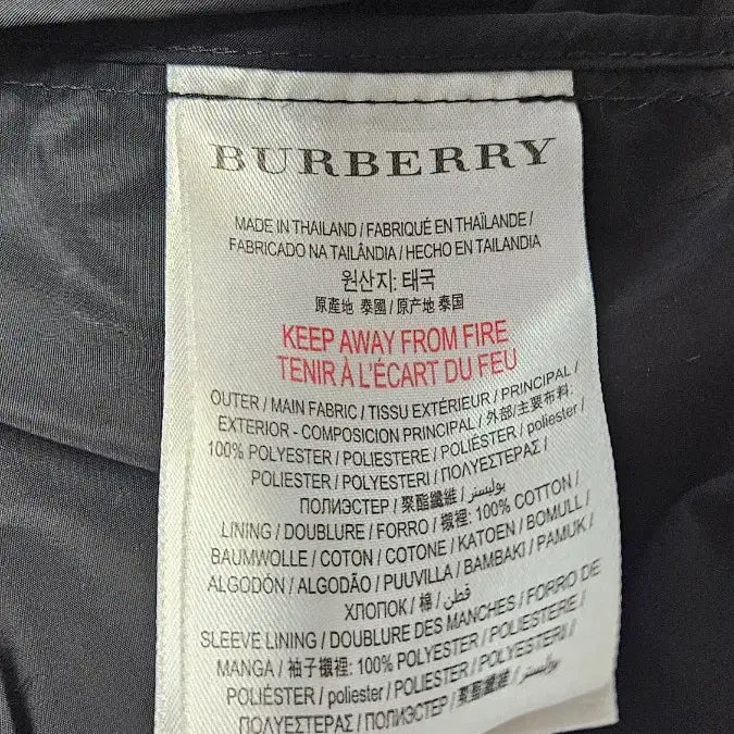 [BUNJANG] Burberry Black Jacket / 버버리 블랙 정품 자켓