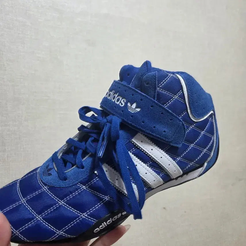 [BUNJANG] Adidas Adiracer High Blue 250 New / 아디다스 아디레이서 하이 블루 250 새상품