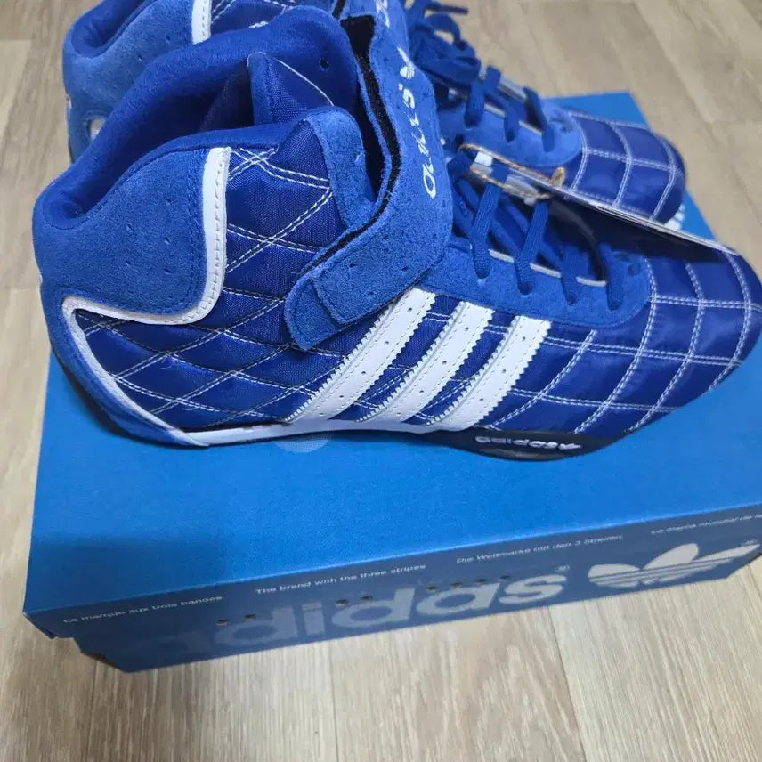 [BUNJANG] Adidas Adiracer High Blue 250 New / 아디다스 아디레이서 하이 블루 250 새상품