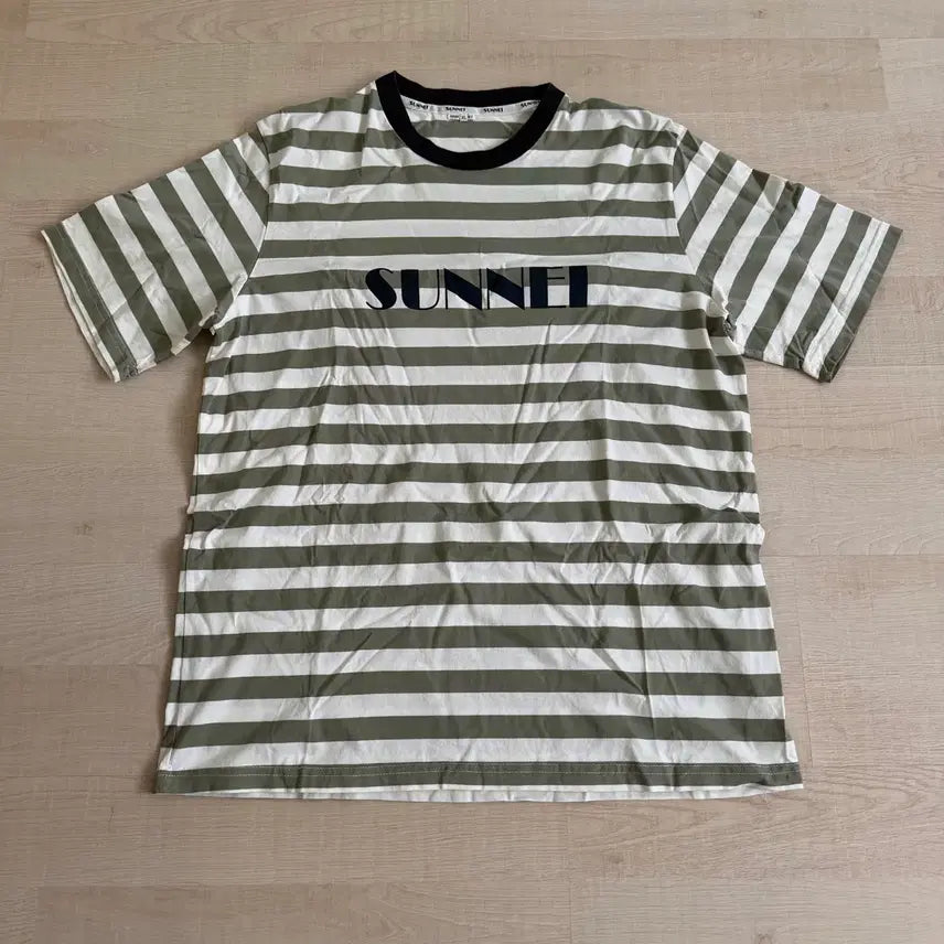 [BUNJANG] Sunnei Striped Short Sleeve T-Shirt / Sunnei 스트라이프 반팔 티셔츠
