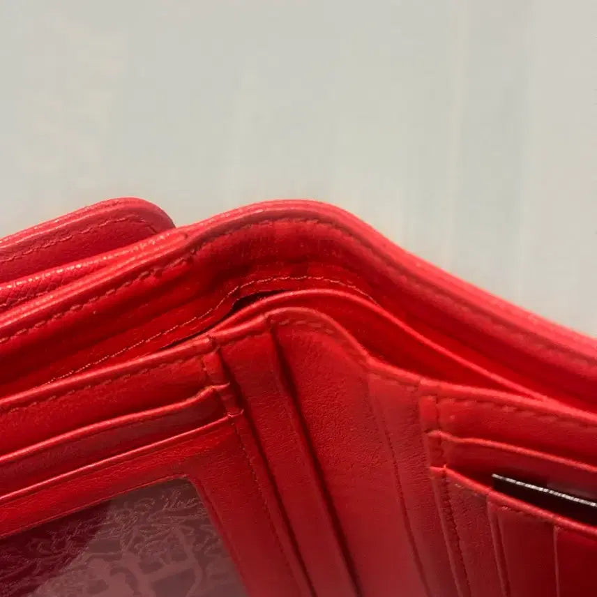 [BUNJANG] Daks Women's Heart Logo Point Wallet / 닥스 여성 반지갑(정가18.8만 / 하트로고 포인트)