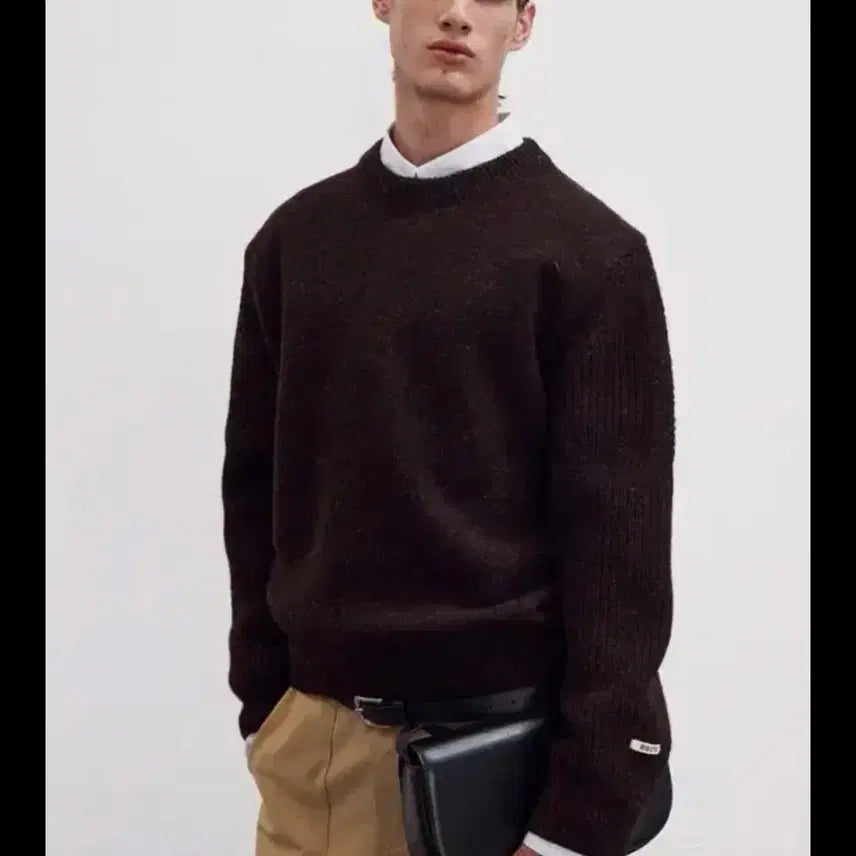 [BUNJANG] RECTO Shetland Wool Knit M / 렉토 셔틀랜드울 니트 M