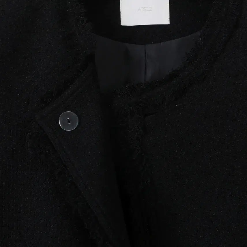 [BUNJANG] Aisle Black Tweed Jacket / Aisle 아일 블랙 트위드 자켓 트위드자켓
