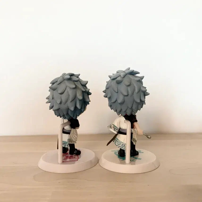 [BUNJANG] Gintama Sakata Gintoki Chibi Kyun Figure Bundle Set / 은혼 사카타 긴토키 피규어 치비큥 2종 일괄